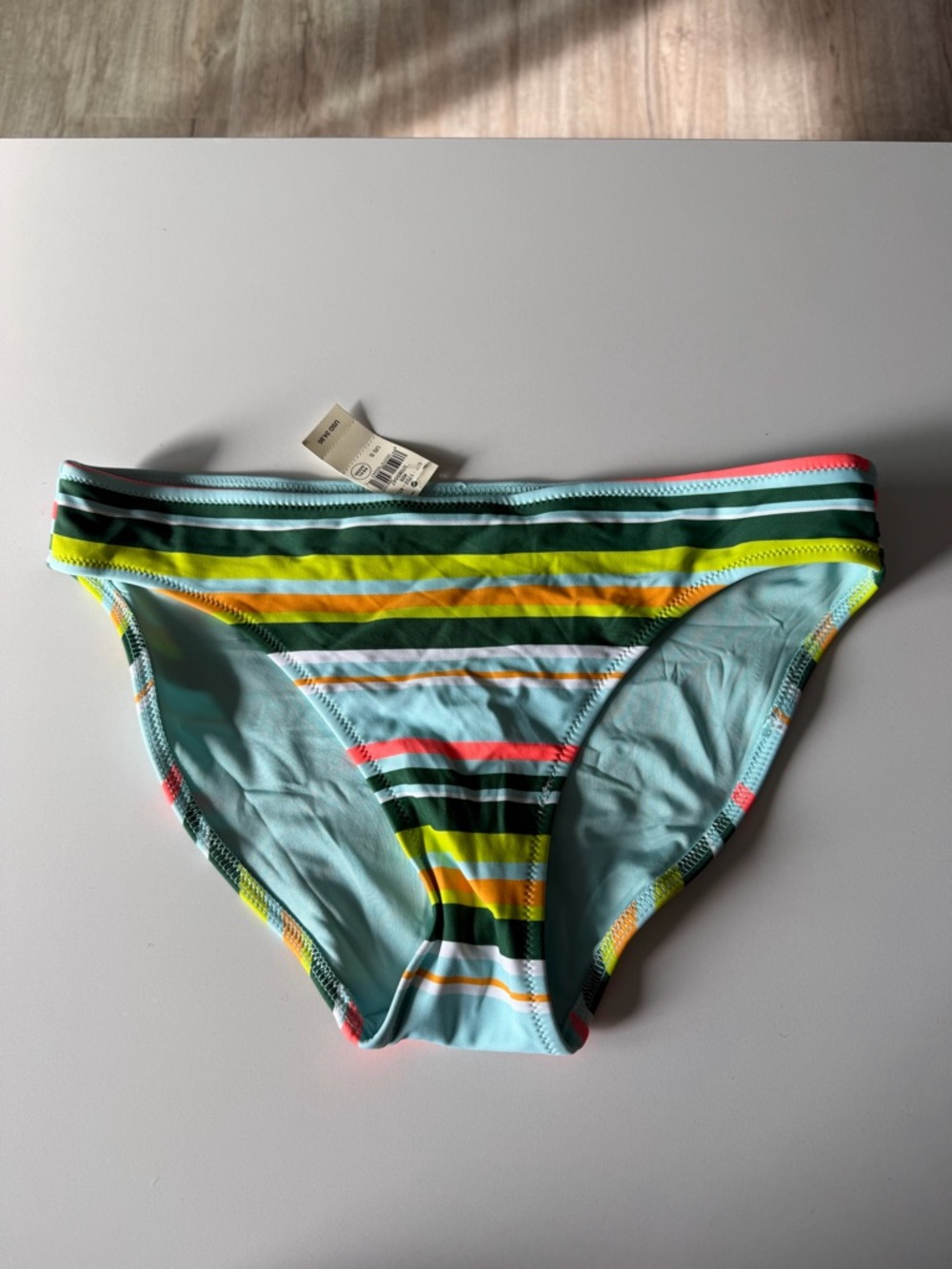 NWT Women’s Aerie Striped Bikini Bottom - Size Small